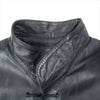 PORTER CLASSIC ポータークラシック LEATHER CHINESE JACKET ホースハイド レザー チャイニーズ チャイナ ジャケット ブラック系 3【中古】