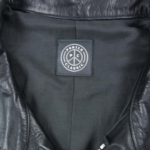 PORTER CLASSIC ポータークラシック LEATHER CHINESE JACKET ホース
