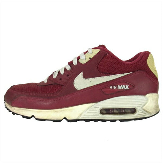 NIKE ナイキ AIR MAX 90 ESSENTIAL 537384 605 エア マックス エッセンシャル スニーカー エンジ系 エンジ系 27cm【中古】