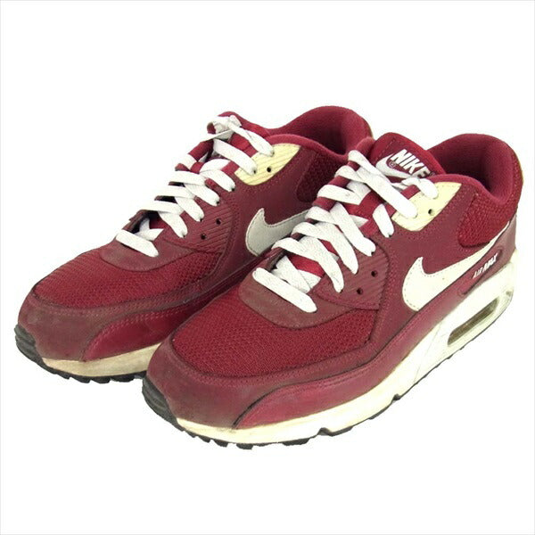 NIKE ナイキ AIR MAX 90 ESSENTIAL 537384 605 エア マックス エッセンシャル スニーカー エンジ系 エンジ系 27cm【中古】