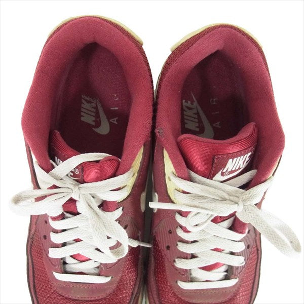 NIKE ナイキ AIR MAX 90 ESSENTIAL 537384 605 エア マックス エッセンシャル スニーカー エンジ系 エンジ系 27cm【中古】