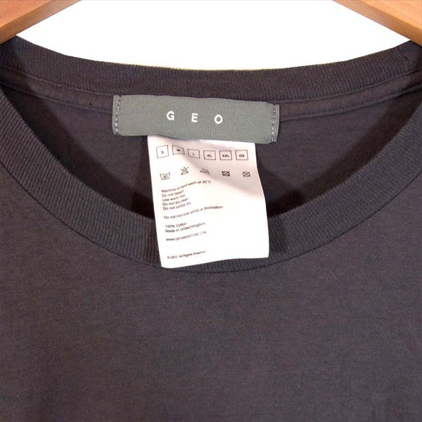 ジオ 18AW ends long sleeve t-shirt GO-A18-0000-010 ビッグ 長袖 Tシャツ グレー系 XL【中古】