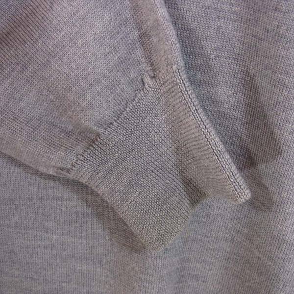 MAISON MARGIELA メゾンマルジェラ 国内正規品 イタリア製 ウール ハイゲージ ニット グレー系 グレー系 L【中古】