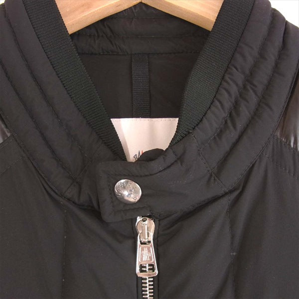 MONCLER モンクレール DOUDOU ELASTIQUE HOLSTEINER GILET ダウン ベスト ジレ 黒系 3【中古】
