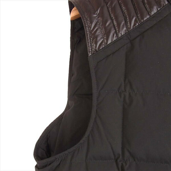 MONCLER モンクレール DOUDOU ELASTIQUE HOLSTEINER GILET ダウン ベスト ジレ 黒系 3【中古】