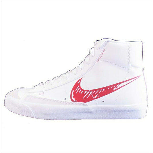 NIKE ナイキ CW7580-100 BLAZER MID VINTAGE 77 Sketch Pack ブレザー スケッチ スニーカー 白系 白系 28cm【新古品】【未使用】【中古】