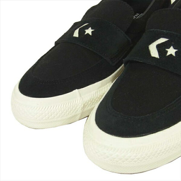 CONVERSE コンバース 1CL665 CS LOAFER SK ローカット スリッポン スニーカー ブラック系 ブラック系 25.5cm【美品】【中古】