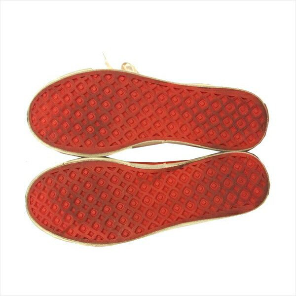 トーストフットアンドアイギア jam jazz or ska ジャム ジャズオアスカ ローカット スニーカー オレンジ系 5.5 【美品】【即決】 オレンジ系 5.5【美品】【中古】