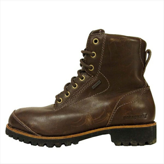 patagonia パタゴニア T51261 Tin Shed Mid 8 Waterproof ティンシェッド トレッキングブーツ ブラウン系 ブラウン系 US7【中古】