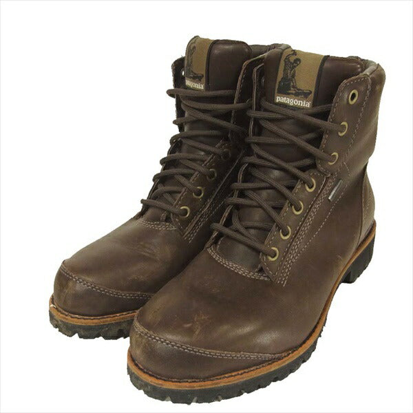 patagonia パタゴニア T51261 Tin Shed Mid 8 Waterproof ティンシェッド トレッキングブーツ ブラウン系 ブラウン系 US7【中古】
