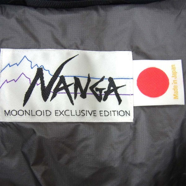 NANGA ナンガ 未使用品 ホワイトレーベル WHITE LABEL ナイロン 2018 ダウン ジャケット ネイビー系 L【極上美品】【中古】