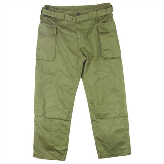 HYSTERIC GLAMOUR ヒステリックグラマー 17AW 02173AP01 ベルト カーゴ パンツ カーキ(オリーブグリーン)系 L【中古】