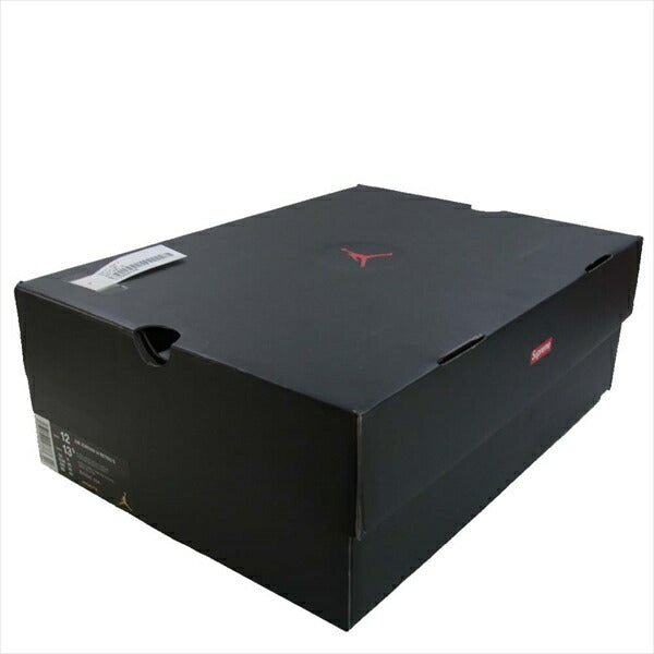 Supreme シュプリーム × NIKE ナイキ 国内納品書付 air jordan 14 BV7630-004 スニーカー ブラック系 30cm【新古品】【未使用】【中古】