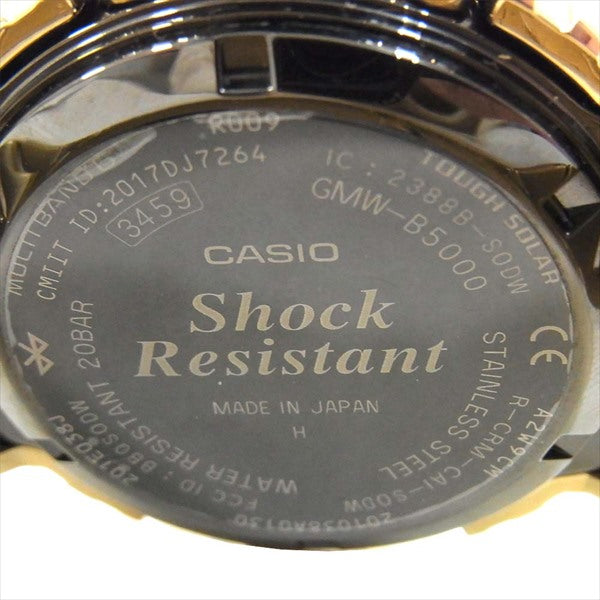 G-SHOCK ジーショック GMW-B5000 Bluetooth フルメタル ソーラー デジタル ブルートゥース 時計 ウォッチ ゴールド系【中古】