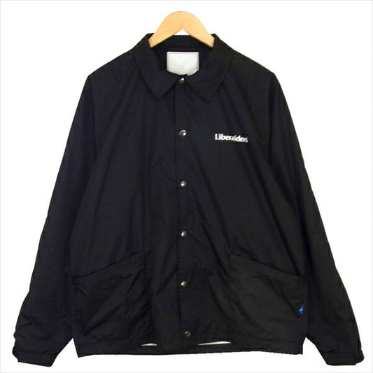リベレイダース 71004 OG LOGO ロゴ プリント コーチ ジャケット ブラック系 L【中古】