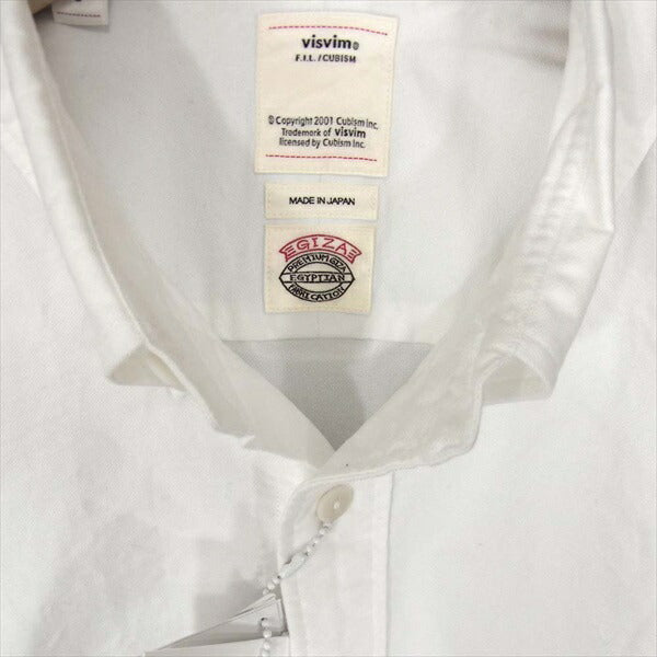 VISVIM ビズビム 0118105011002 V＋V 5-NATION SHIRT L/S バンダナ柄 18SS 長袖シャツ ホワイト系 3【中古】