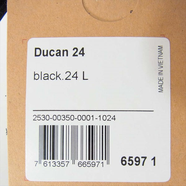 Mammut マムート Ducan24 バックパック ロゴ プリント エンブレム リュック ブラック系 ブラック系【新古品】【未使用】【中古】