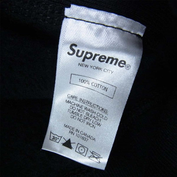 Supreme シュプリーム 18AW Box Logo Crewneck Sweatshirt ボックスロゴ クルーネック スウェット ブラック系 M【中古】