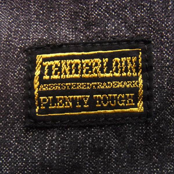 TENDERLOIN 長袖シャンブレーシャツ 黒 M