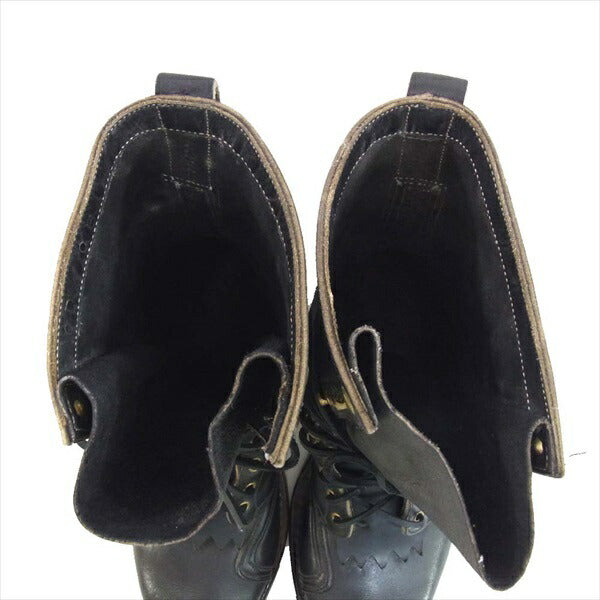WHITE'S BOOTS ホワイツブーツ SMOKE JUMPER 10inch スモークジャンパー 10インチ ワーク ブーツ ブラック系 10D【中古】