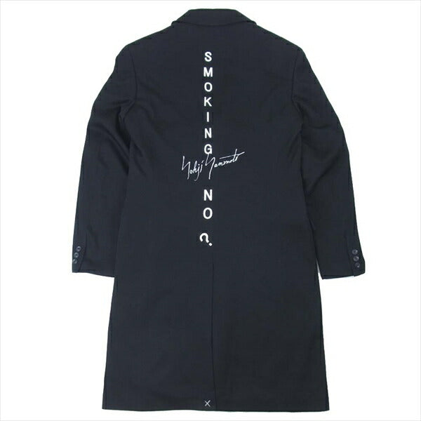 Yohji Yamamoto ヨウジヤマモト 20AW HR-J55-119-1A SMOKING NO? タキシード ロング ジャケット ブラック系 ３【新古品】【未使用】【中古】