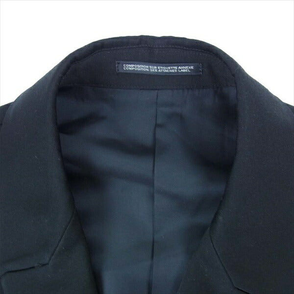 Yohji Yamamoto ヨウジヤマモト 20AW HR-J55-119-1A SMOKING NO? タキシード ロング ジャケット ブラック系 ３【新古品】【未使用】【中古】