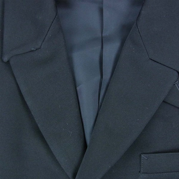 Yohji Yamamoto ヨウジヤマモト 20AW HR-J55-119-1A SMOKING NO? タキシード ロング ジャケット ブラック系 ３【新古品】【未使用】【中古】