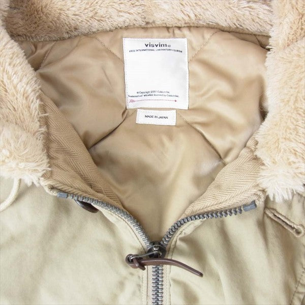 VISVIM ビズビム 18AW VALDEZ COAT (WOOL PILE) 0118205013010 バルデス コート ジャケット ベージュ系 4【美品】【中古】