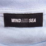 ウィンダンシー SOPHNET ソフネット WDS LINE STONE SEA T-SHIRT WDS-SPNT-02 ラインストーン Tシャツ 水色系  水色系 S【極上美品】【中古】