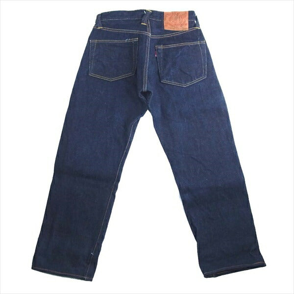 EVISU エヴィス Lot2000 ボタンフライ ストレート デニム パンツ インディゴブルー系 32【美品】【中古】