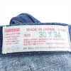 EVISU エヴィス Lot2010 ボタンフライ バックベルト ベイカー デニム パンツ インディゴブルー系 30X34【中古】
