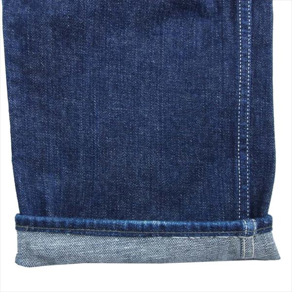 EVISU エヴィス Lot2010 ボタンフライ バックベルト ベイカー デニム パンツ インディゴブルー系 30X34【中古】