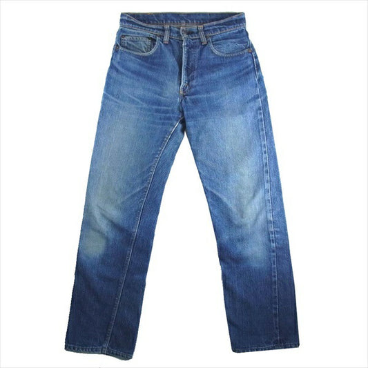 Levi's リーバイス ヴィンテージ オリジナル 505 BIG E 赤耳 ボタン裏刻印5 デニム パンツ インディゴブルー系 W30【中古】
