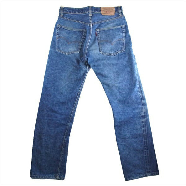 Levi's リーバイス ヴィンテージ オリジナル 505 BIG E 赤耳 ボタン裏刻印5 デニム パンツ インディゴブルー系 W30【中古】