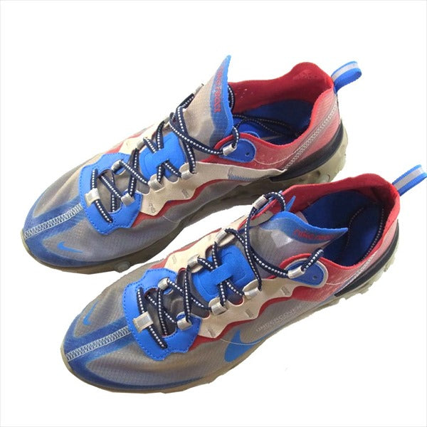 NIKE ナイキ ×アンダーカバー UNDERCOVER BQ2718-200 REACT ELEMENT 87 リアクト エレメント 87 スニーカー ネイビー系 28cm【中古】
