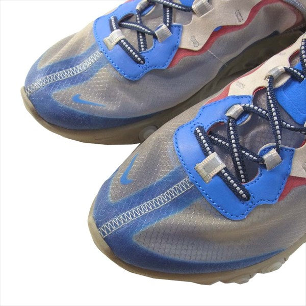 NIKE ナイキ ×アンダーカバー UNDERCOVER BQ2718-200 REACT ELEMENT 87 リアクト エレメント 87 スニーカー ネイビー系 28cm【中古】