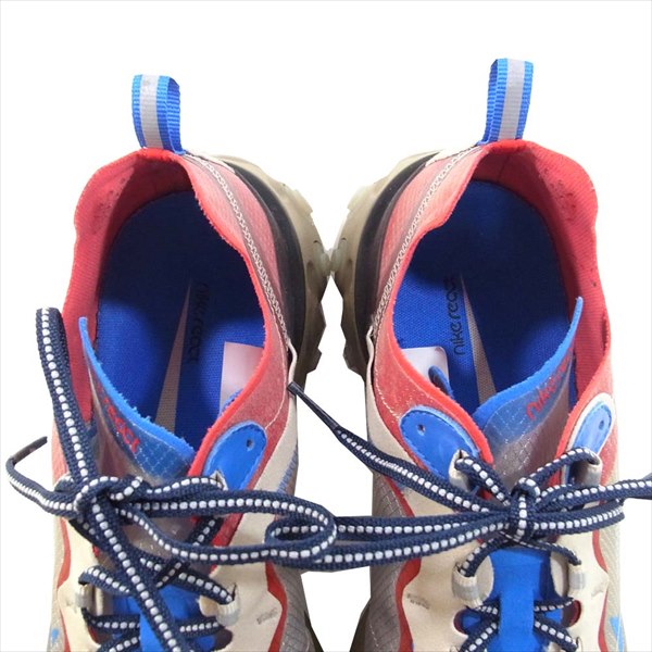 NIKE ナイキ ×アンダーカバー UNDERCOVER BQ2718-200 REACT ELEMENT 87 リアクト エレメント 87 スニーカー ネイビー系 28cm【中古】