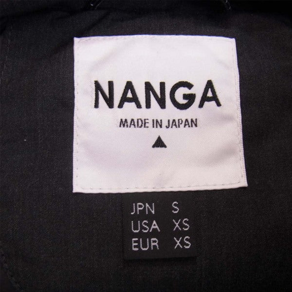 NANGA ナンガ NITJCHEO TAKIBI DOWN JACKET 焚火 タキビ ダウン ジャケット グレー系 S【新古品】【未使用】【中古】