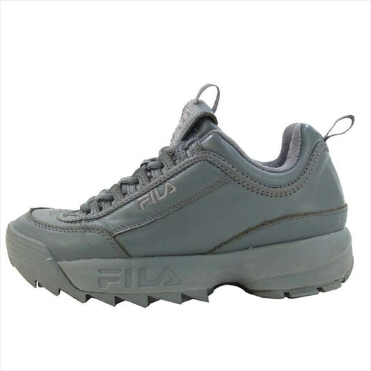 GRAPHPAPER グラフペーパー × フィラ FILA MSS19021-001 Disruptor スニーカー グレー系 グレー系 26cm【中古】