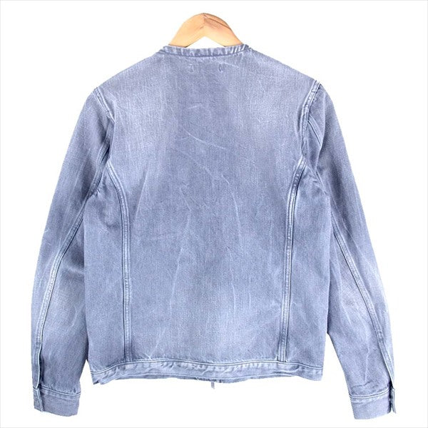 nonnative ノンネイティブ NN-J2808 TRACKER BLOUSON COTTON 12oz COLOR DENIM ノーカラー デニム ジャケット グレー系【中古】