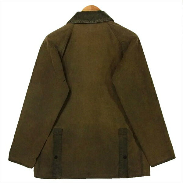 Barbour バブアー MWX0500 OL71 Bedalle SL ウオッシュ加工 ビデイル スリムフィット ジャケット カーキ(オリーブグリーン)系 38【中古】