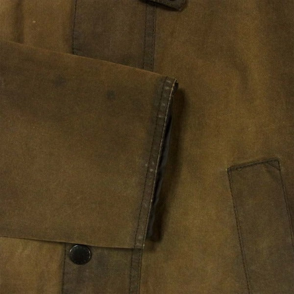 Barbour バブアー MWX0500 OL71 Bedalle SL ウオッシュ加工 ビデイル スリムフィット ジャケット カーキ(オリーブグリーン)系 38【中古】