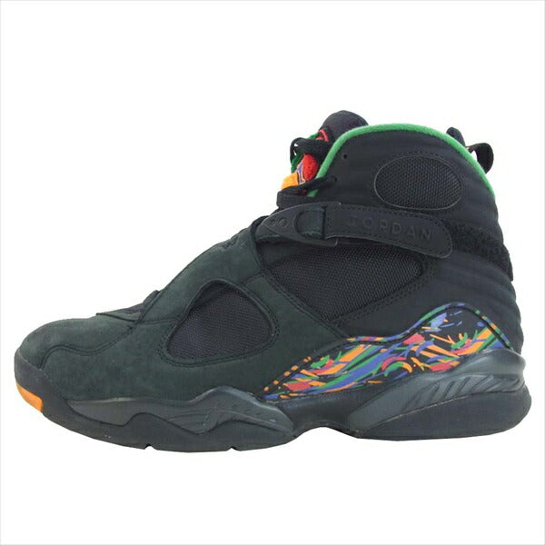 NIKE ナイキ AIR JORDAN 8 RETRO 305381 004 エア ジョーダン レトロ スニーカー ブラック系 ブラック系 27.5cm【中古】
