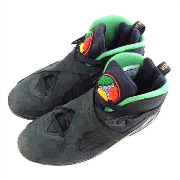 NIKE ナイキ AIR JORDAN 8 RETRO 305381 004 エア ジョーダン レトロ スニーカー ブラック系 ブラック系 27.5cm【中古】