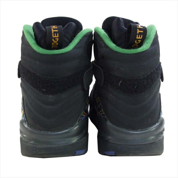 NIKE ナイキ AIR JORDAN 8 RETRO 305381 004 エア ジョーダン レトロ スニーカー ブラック系 ブラック系 27.5cm【中古】