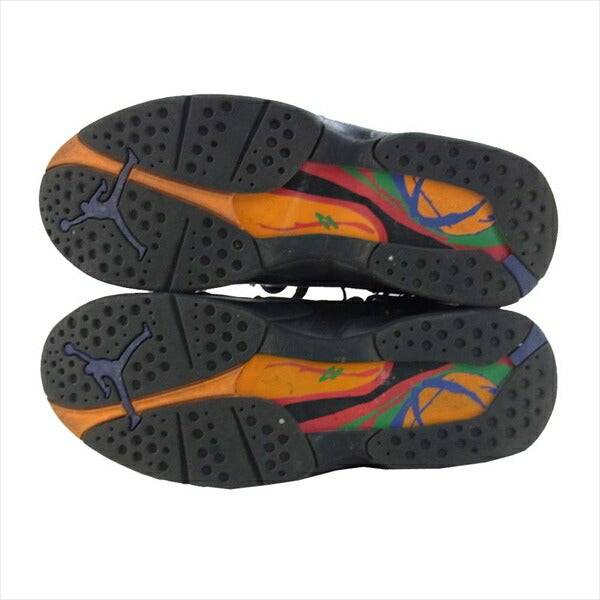 NIKE ナイキ AIR JORDAN 8 RETRO 305381 004 エア ジョーダン レトロ スニーカー ブラック系 ブラック系 27.5cm【中古】