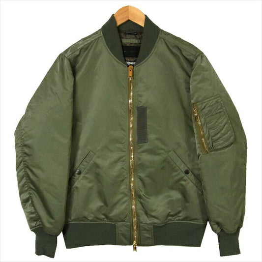 junhashimoto ジュンハシモト 18AW 1041820005 THE MA-1 ジャケット カーキ(オリーブグリーン)系 4【中古】