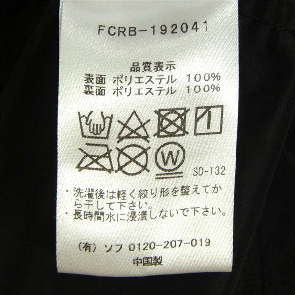 F.C.R.B. エフシーアールビー 19AW 192041 POLARTEC FLEECE REVERSIBLE BLOUSON リバーシブル フリース ジャケット ブラック系 × グレー系 L【中古】