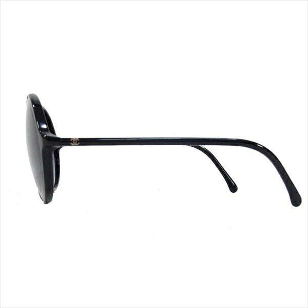 CHANEL シャネル 5279A ラウンド レディース サングラス ブラック系 55□19 135【極上美品】【中古】