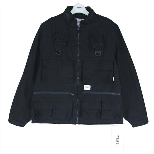 WTAPS ダブルタップス 191BRDT-JKM0219SS MODULAR JACKET RIPSTOP モジュラー ジャケット 黒系 X01【美品】【中古】